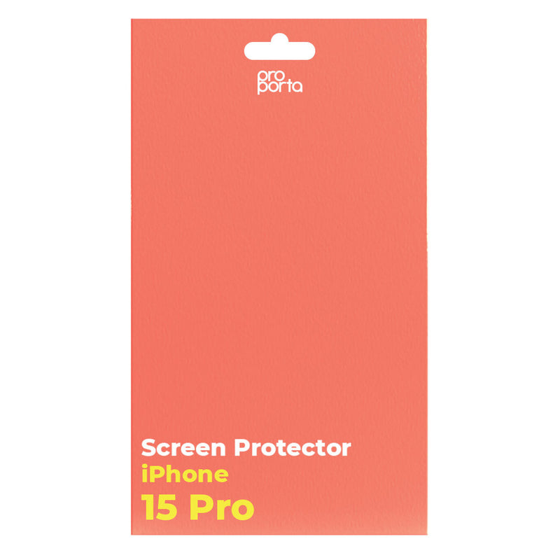 iPhone 15 Pro Tempered Glass Screen Protector