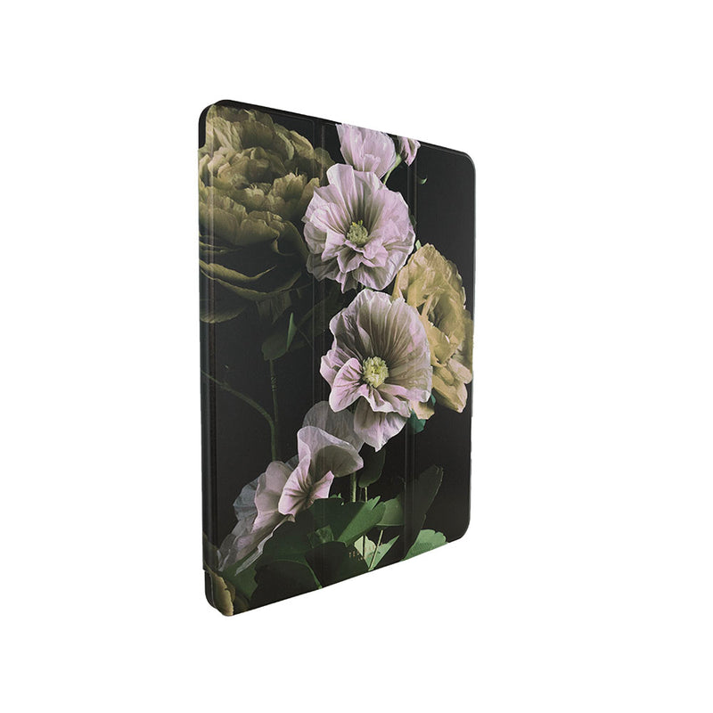 Ted Baker Black Paper Flowers Mirror Folio Case for iPad Air 11 (2024)