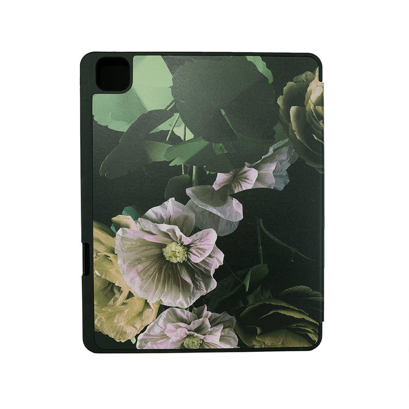 Ted Baker Black Paper Flowers Mirror Folio Case for iPad Pro 11 (2024)