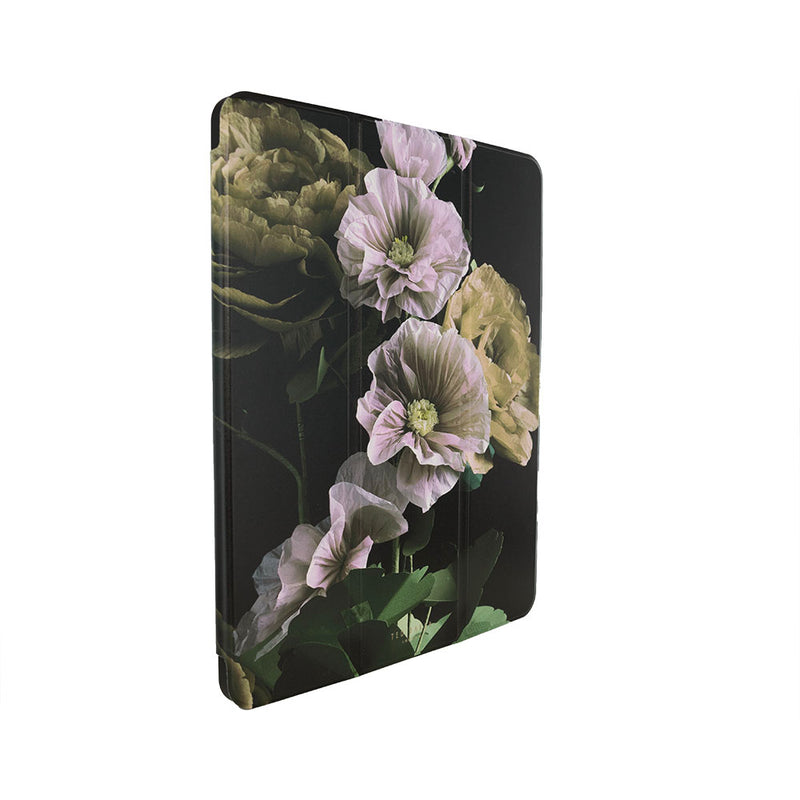 Ted Baker Black Paper Flowers Mirror Folio Case for iPad Pro 11 (2024)