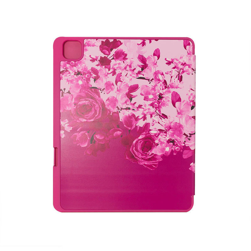 Ted Baker Pink Scattered Flowers Kickstand Folio Case for iPad Pro 11 (2024/2025)