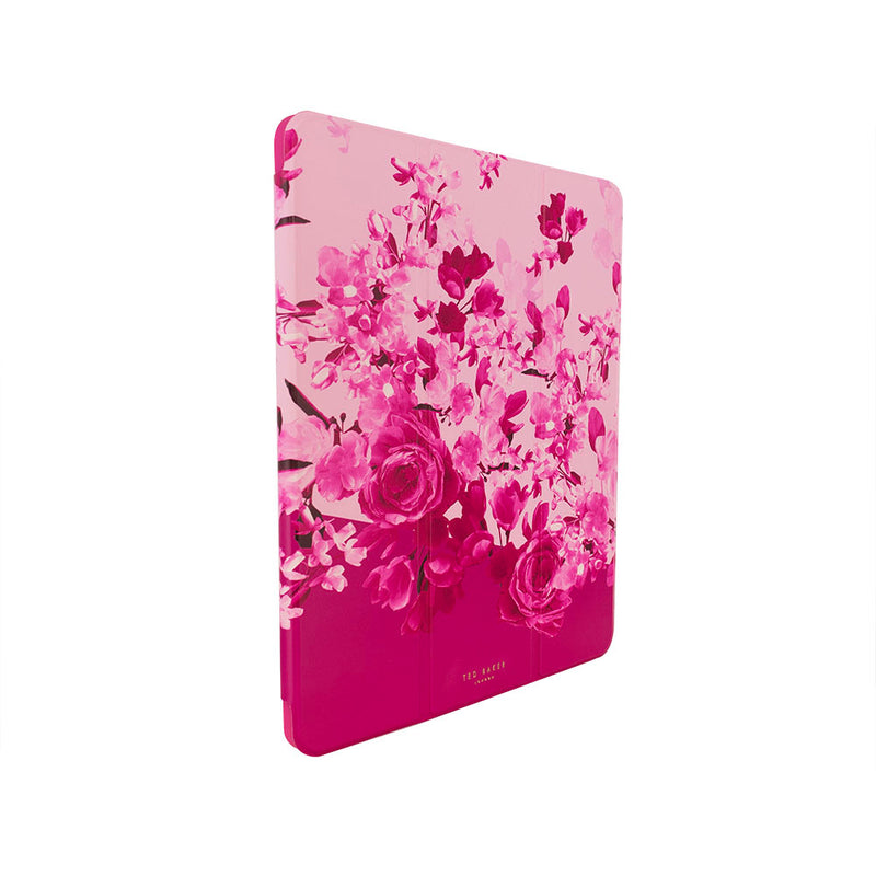 Ted Baker Pink Scattered Flowers Kickstand Folio Case for iPad Pro 11 (2024/2025)