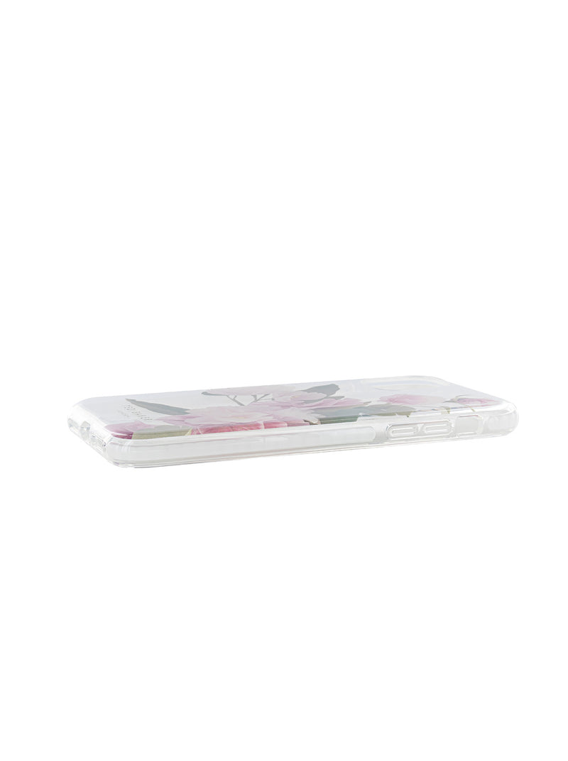 Ted Baker APPEN Clear Flower Placement Antishock Phone Case for iPhone 12 Pro Cream Bumper
