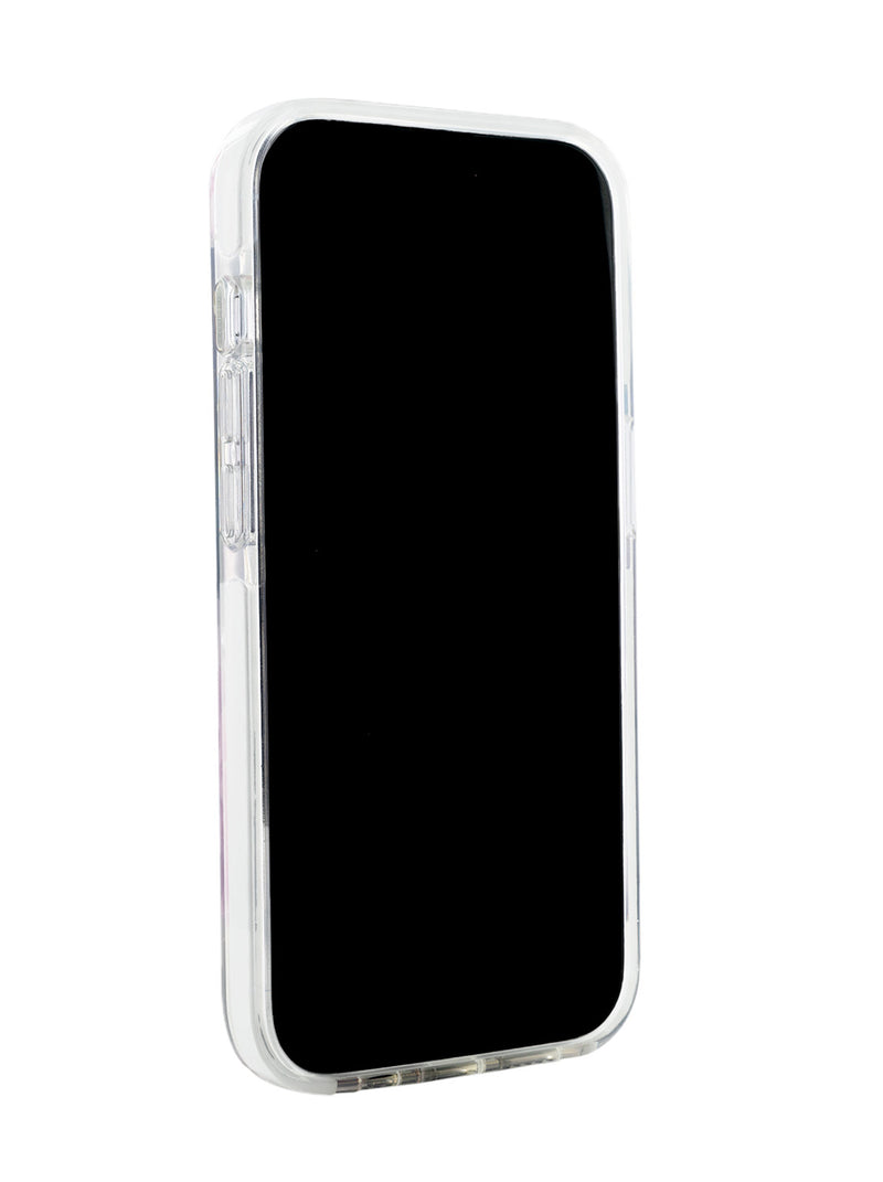 Ted Baker APPENI Clear Flower Placement Antishock Phone Case for iPhone 13 Cream Bumper