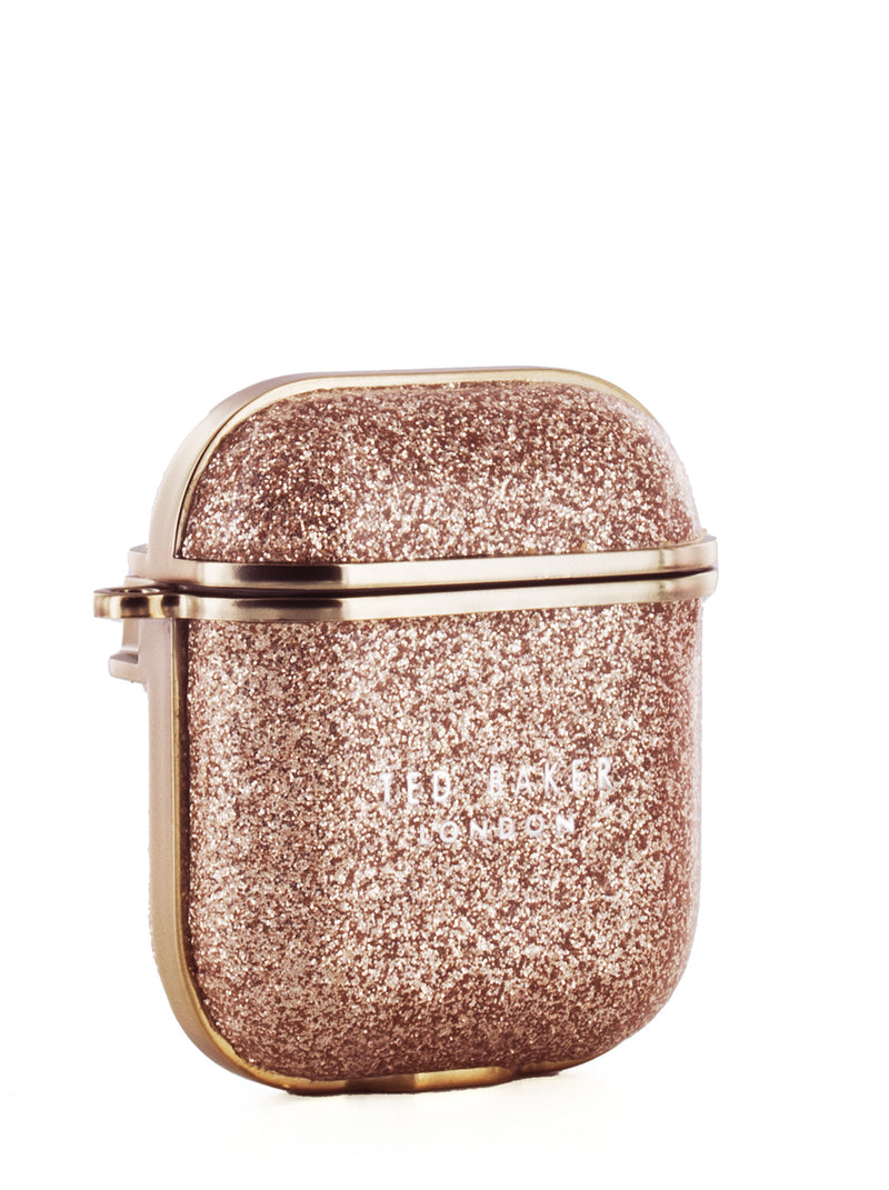 Ted Baker GLITAIR Rose Gold Glitter Case Cover for AirPod 1st / 2nd Gen