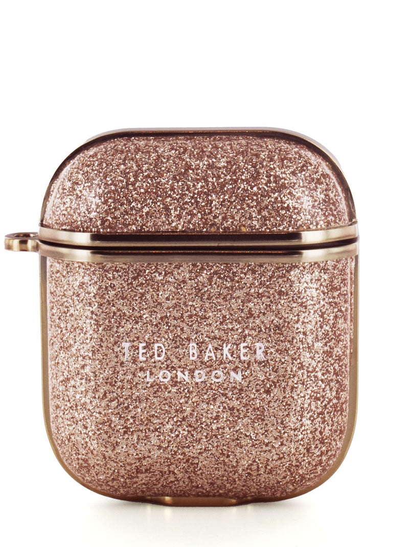 Ted Baker GLITAIR Rose Gold Glitter Case Cover for AirPod 1st / 2nd Gen