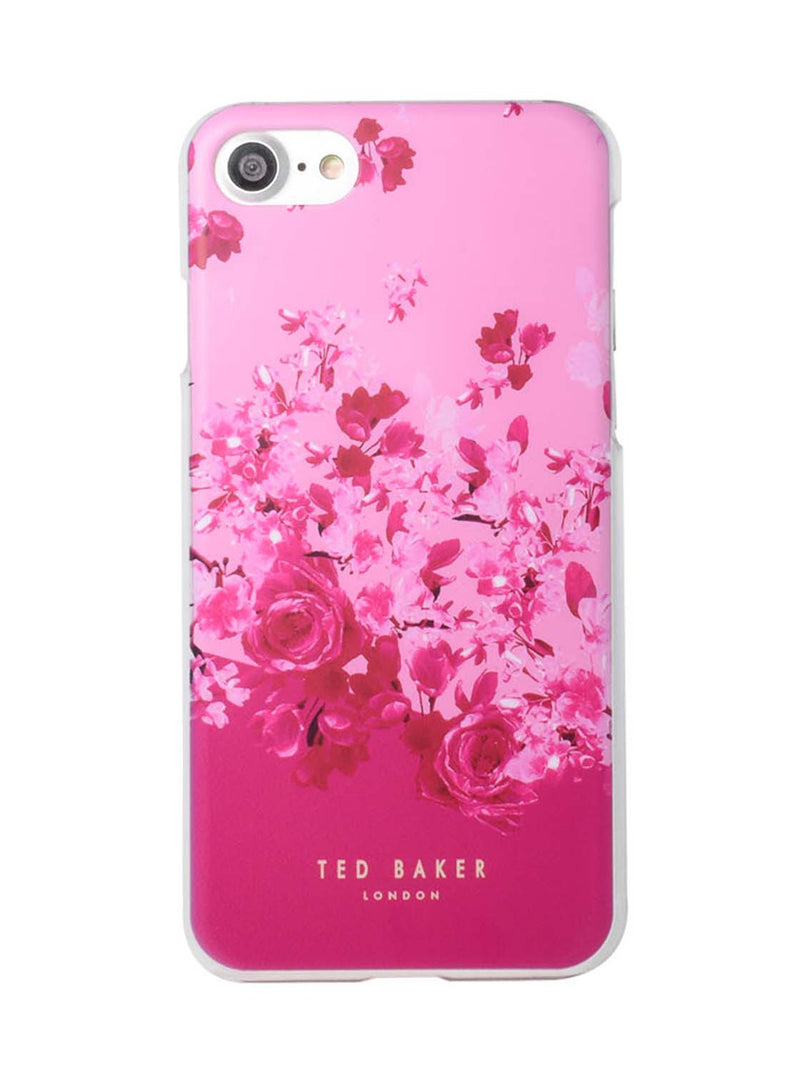 Ted Baker Scattered Flowers Antishock Phone Case for iPhone SE (2022 / 2020) / 8 / 7 Pink