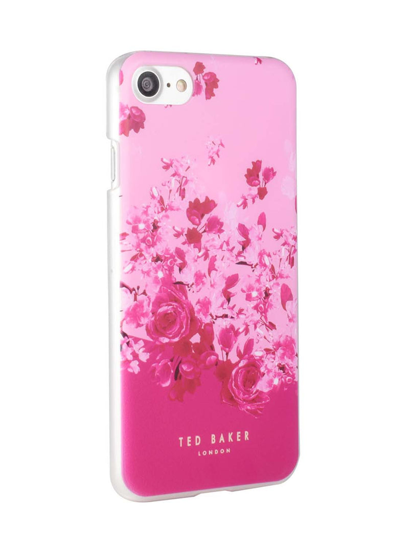 Ted Baker Scattered Flowers Antishock Phone Case for iPhone SE (2022 / 2020) / 8 / 7 Pink