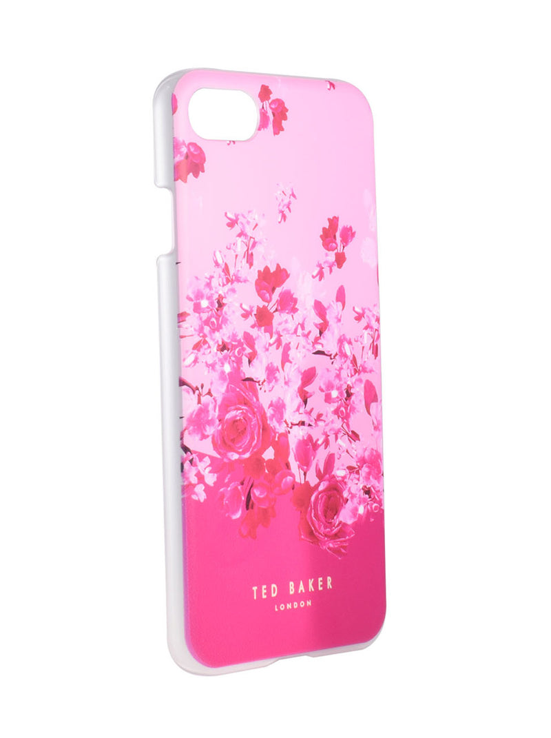 Ted Baker Scattered Flowers Antishock Phone Case for iPhone SE (2022 / 2020) / 8 / 7 Pink