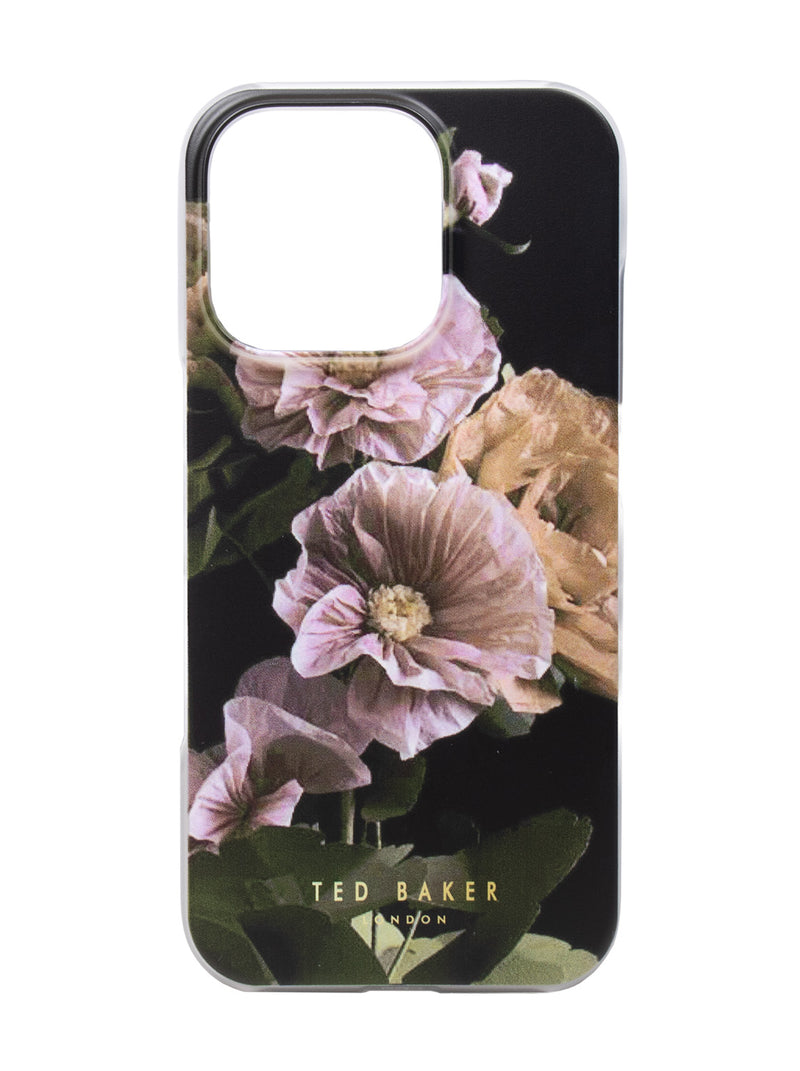 Ted Baker Paper Flowers Back Shell Case for iPhone 16 Pro