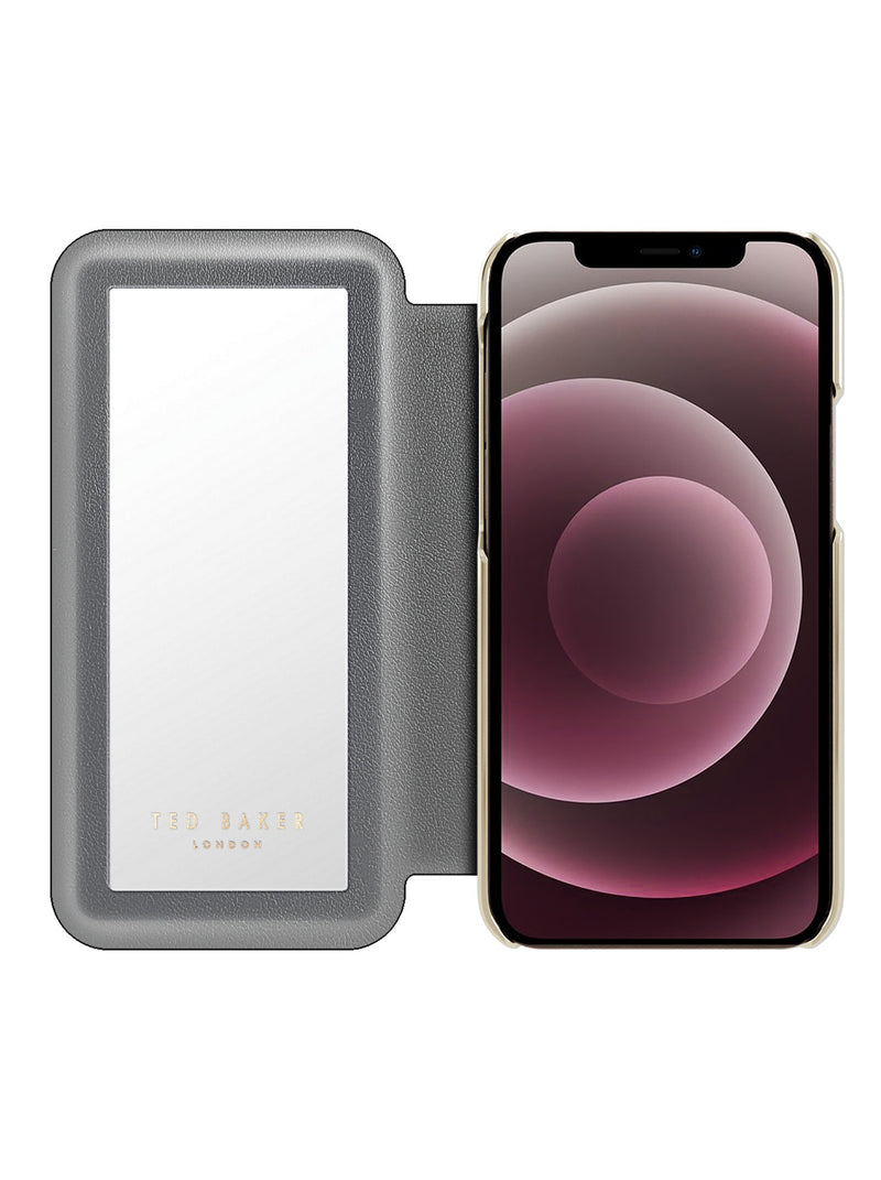 Ted Baker OPAL Mirror Case for iPhone 14 - Grey