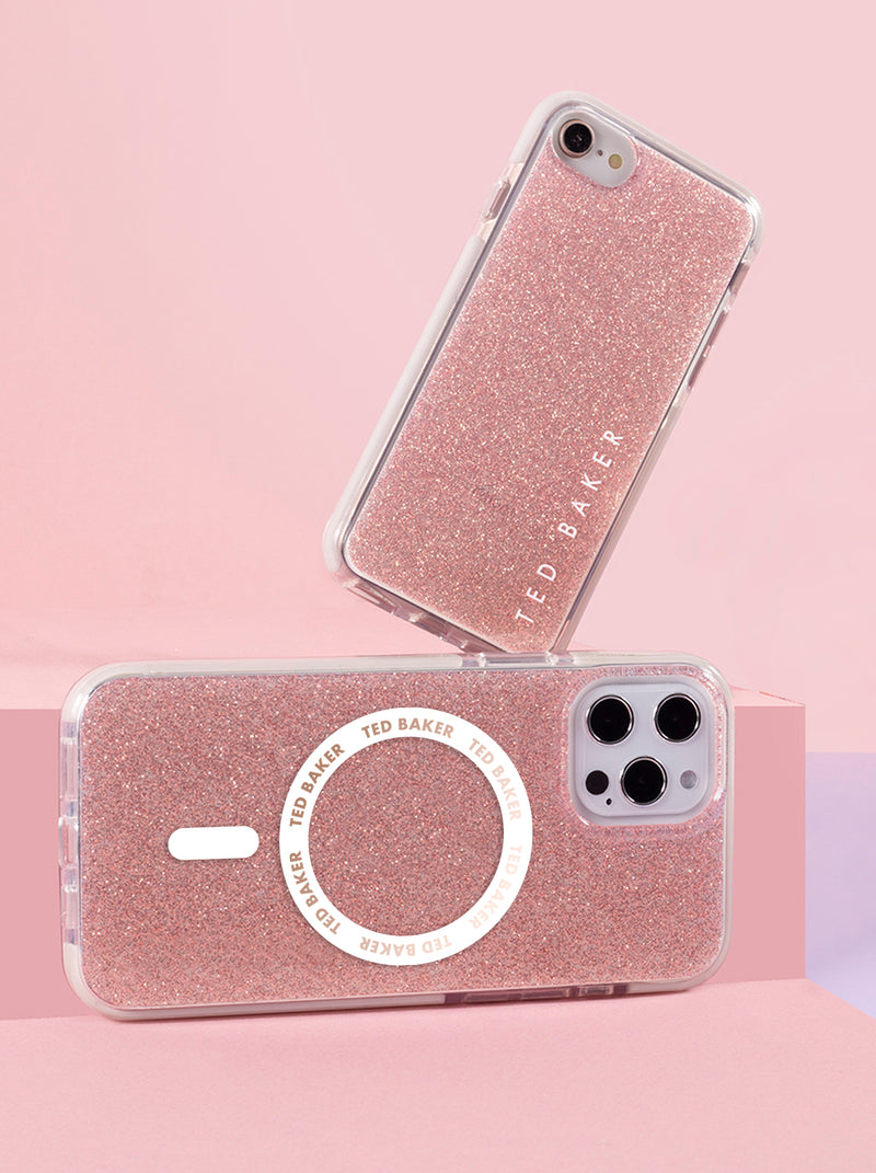 Ted Baker Anti-shock MagSafe Case for iPhone 13 Pro - Glitter