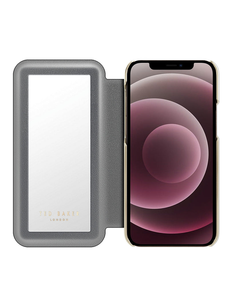 Ted Baker OPAL Mirror Case for iPhone 13 - Grey