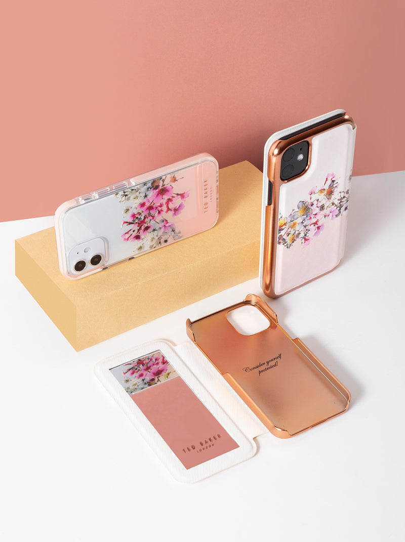 Ted Baker Mirror Case for iPhone 14 - Jasmine