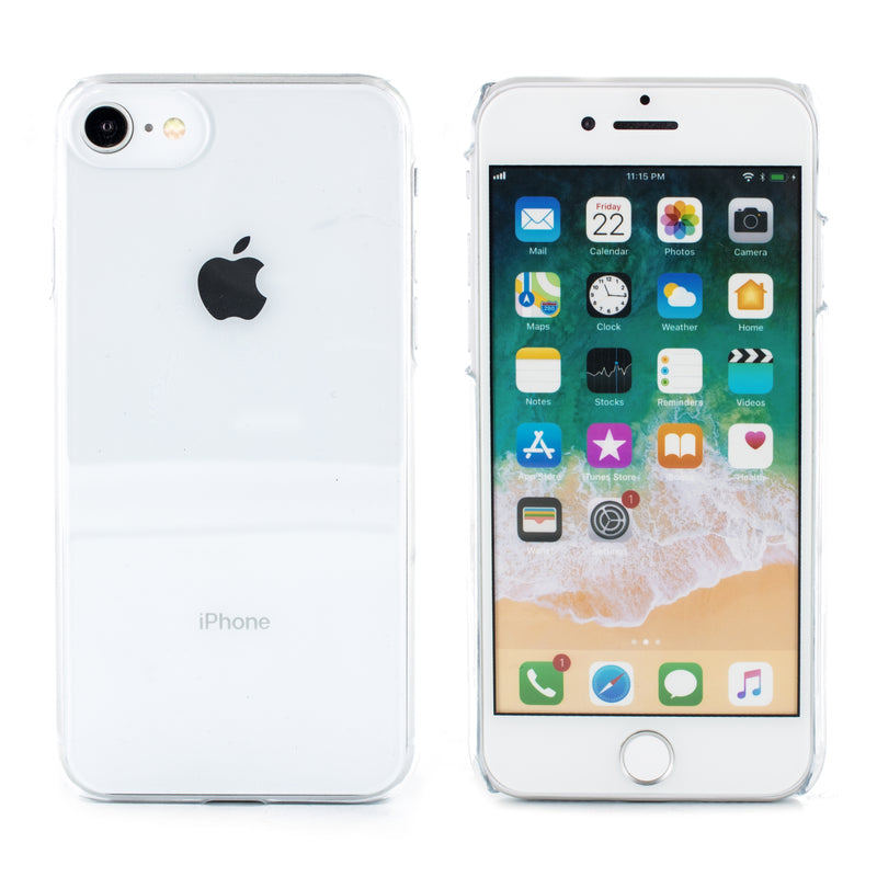iPhone SE 3rd / 2nd Gen & iPhone 8 Hard Shell Phone Case - Clear
