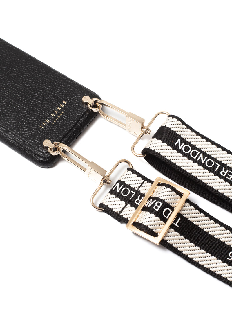 Ted Baker Half Wrap with Crossbody iPhone 12 / 12 Pro - Black