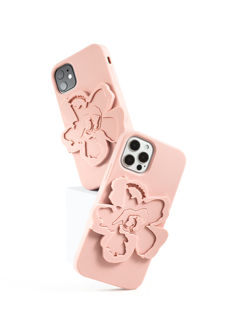 Ted Baker ROSEII Silicone Case for iPhone 12 - Magnolia - Pink