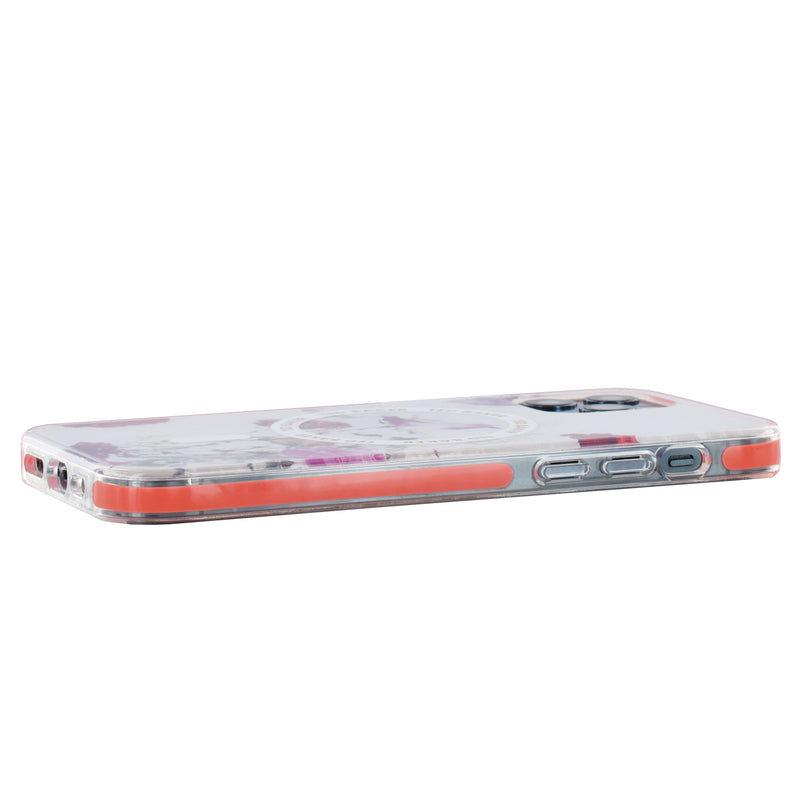 Ted Baker LAVERNO MagSafe AntiShock for iPhone 12 Pro Water Floral Red Bumper