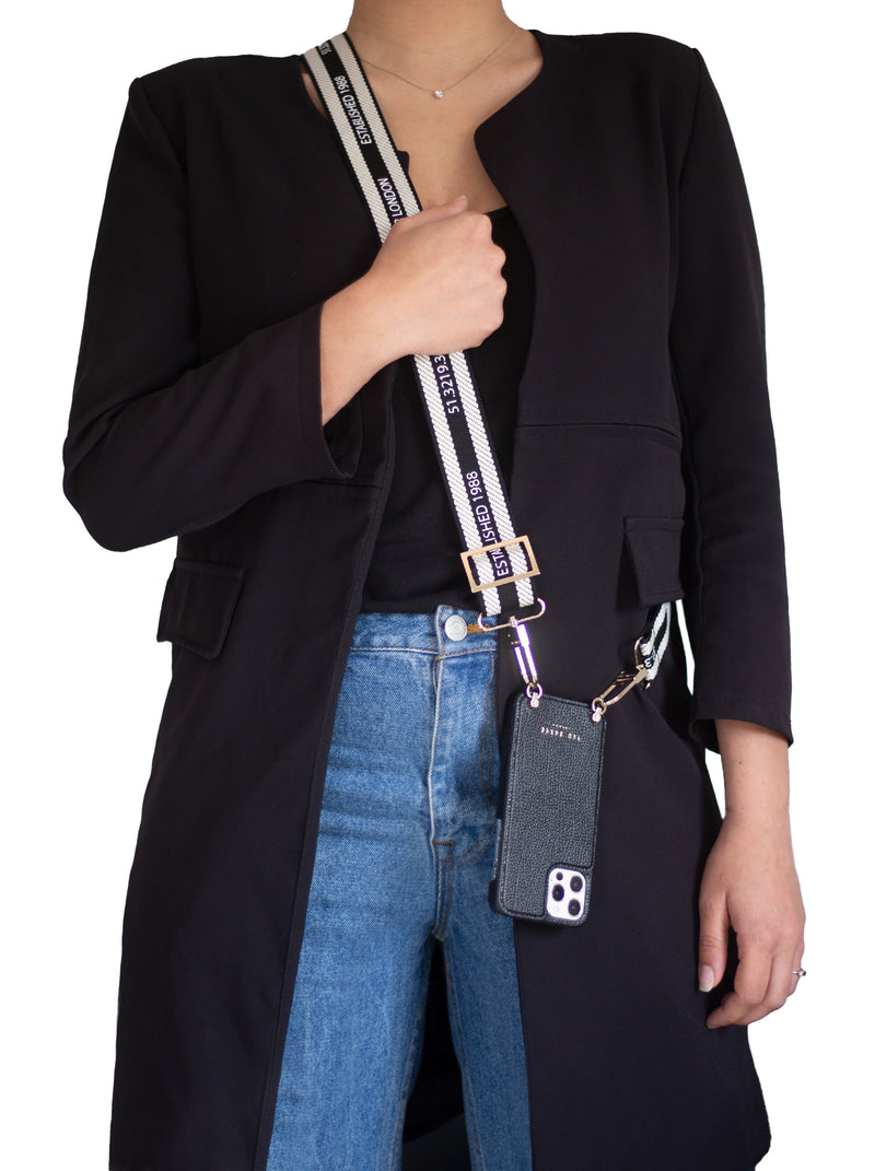 Ted Baker Half Wrap with Crossbody iPhone 12 / 12 Pro - Black