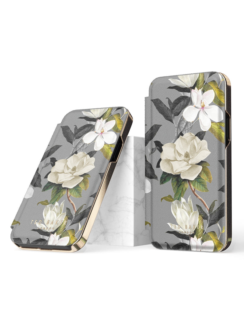 Ted Baker OPAL Mirror Case for iPhone 14 Pro - Grey