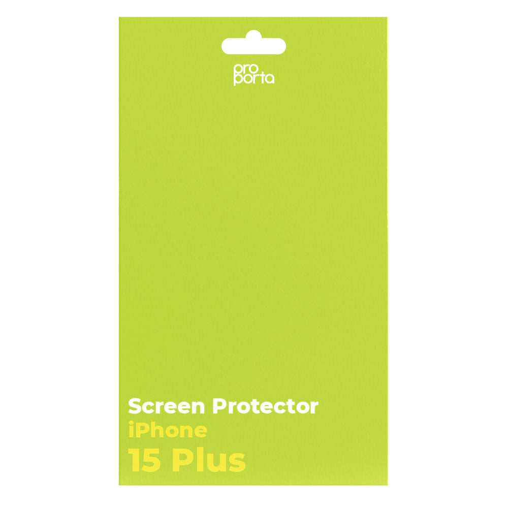 iPhone 15 Plus Tempered Glass Screen Protector