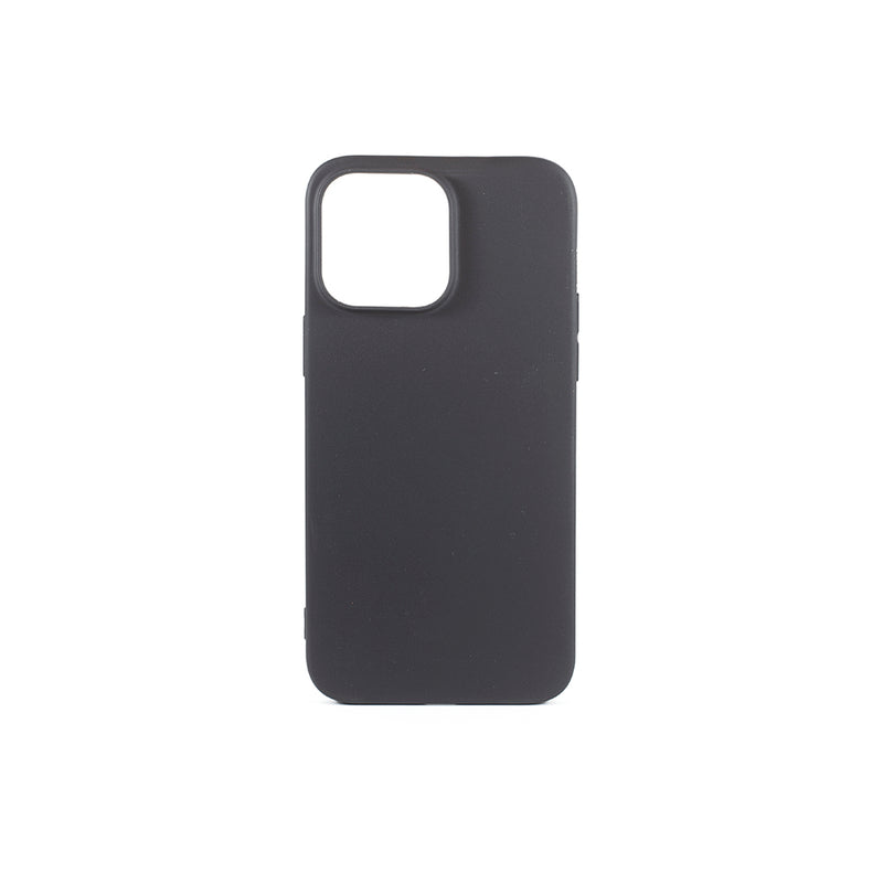 iPhone 15 Pro Max Hard Shell Phone Case - Black