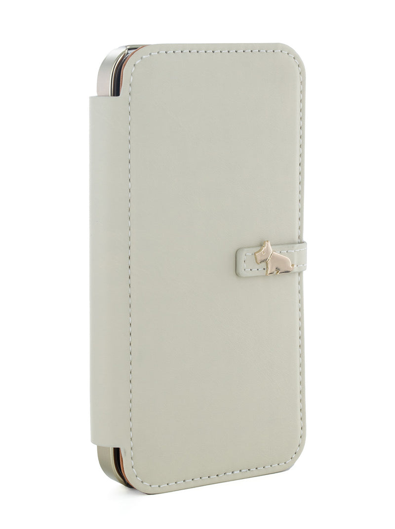 Radley Folio Case for iPhone 12 Pro Clay Brown Pale Gold