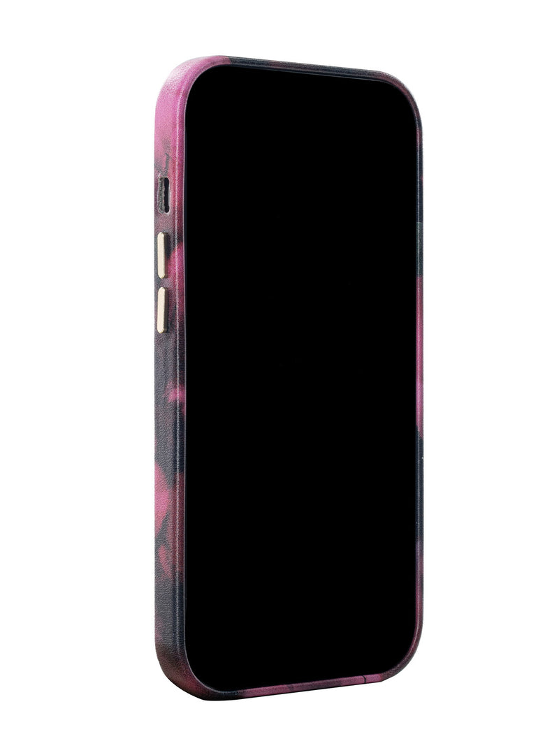 Ted Baker BLURS Pink Petal Print Full Wrap Phone Cover for iPhone 12 Compatible with MagSafe