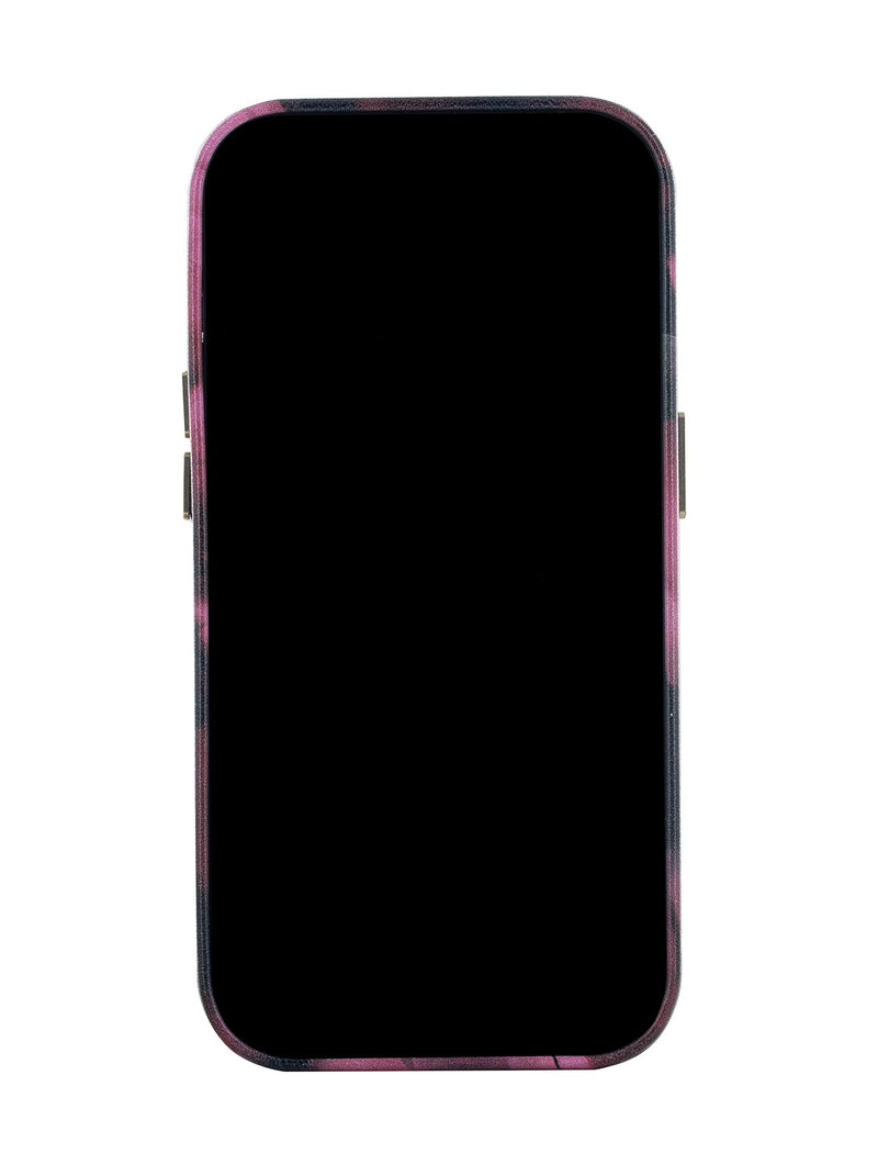 Ted Baker BLURS Pink Petal Print Full Wrap Phone Cover for iPhone 12 Pro Compatible with MagSafe