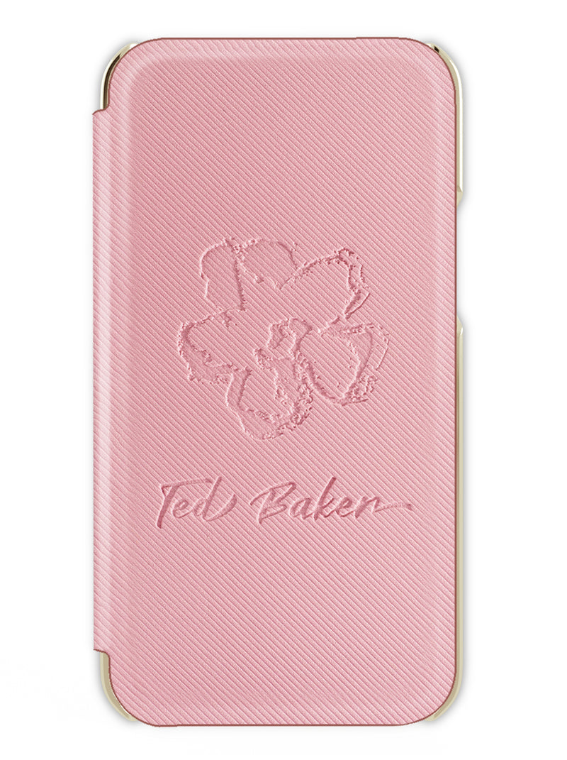 Ted Baker MAGENTA Folio Case for iPhone 12 - Magnolia Pink