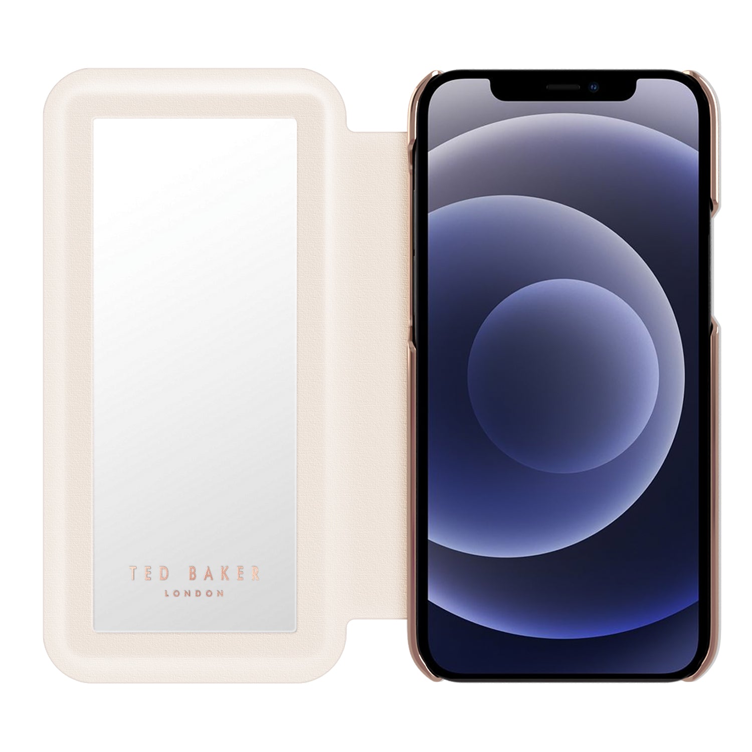 Ted Baker Mirror Case for iPhone 14 Pro Max - Jasmine