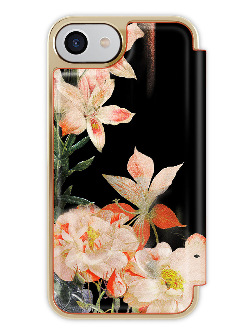 Ted Baker Opulent Bloom Mirror Folio Case for iPhone SE (2022 / 2020) / 8 / 7
