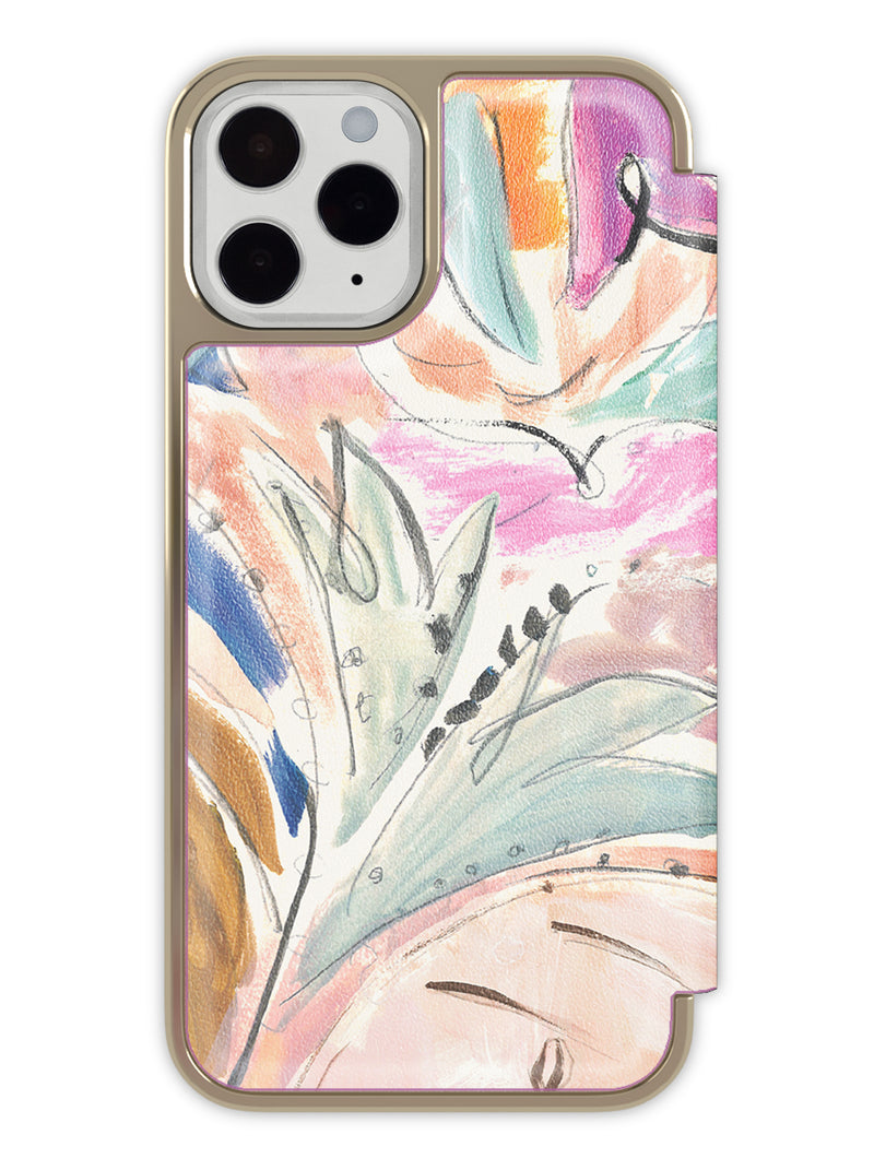 Ted Baker SAL Folio Case for iPhone 13 Pro - Brush Strokes