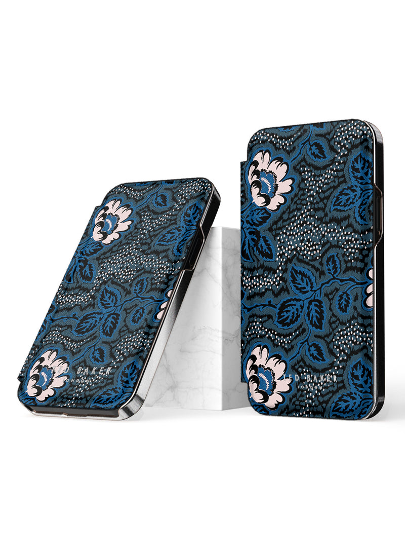 Ted Baker AVELLE Folio Case for iPhone 12 - Graphic Floral
