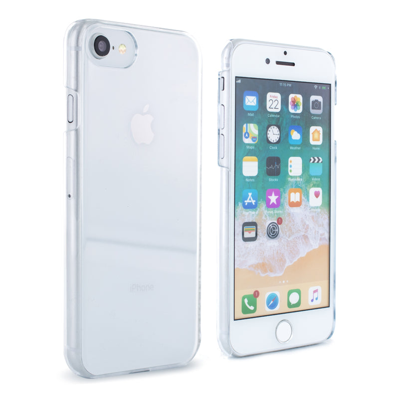 iPhone SE 3rd / 2nd Gen & iPhone 8 Hard Shell Phone Case - Clear