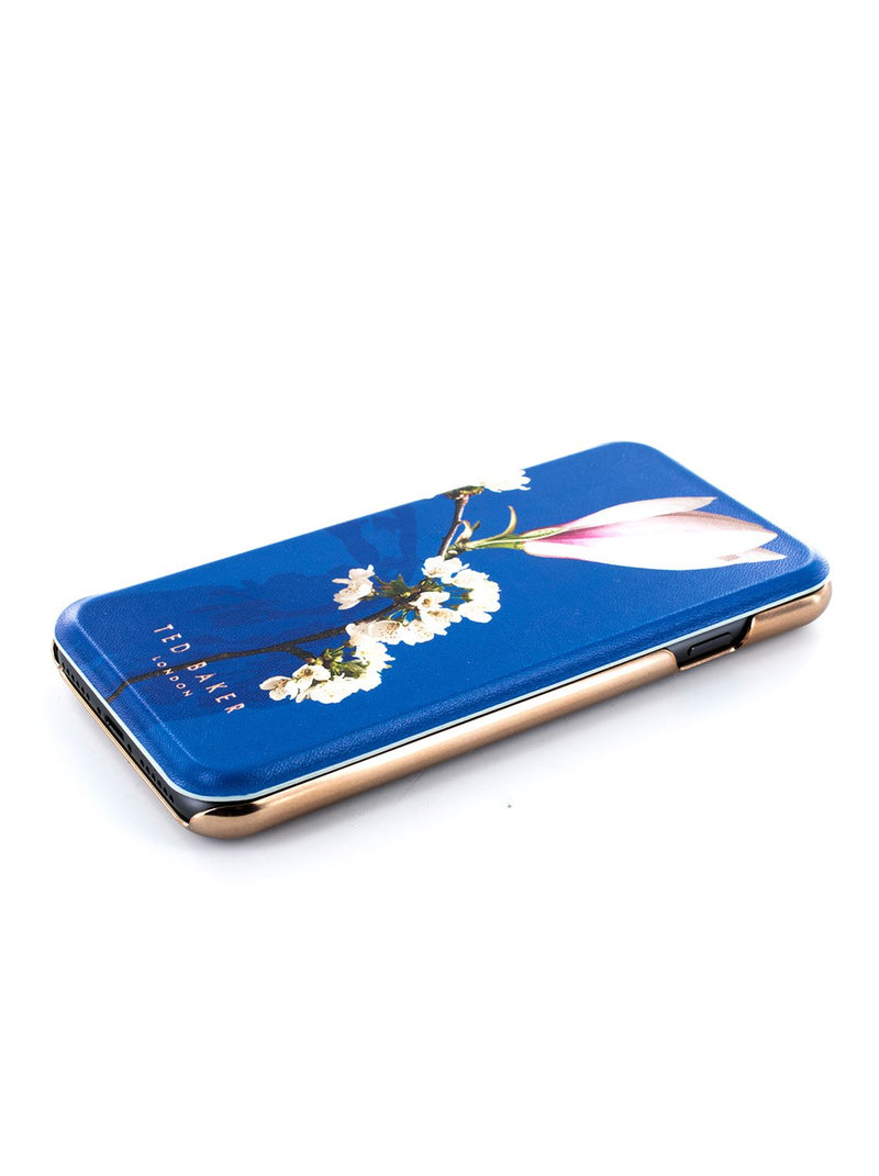 Face up image of the Ted Baker Apple iPhone 8 / 7 / 6S phone case in Blue