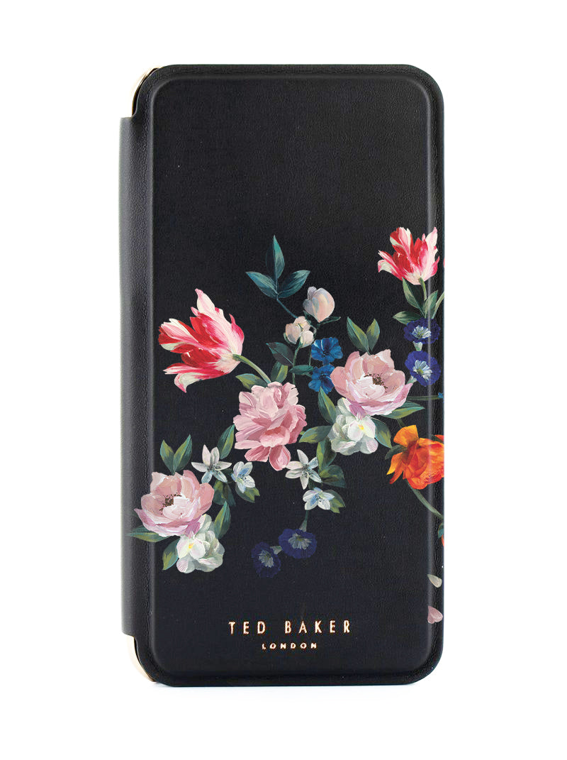 Ted Baker SKYLIA Mirror Case for iPhone 11 Sandalwood Black