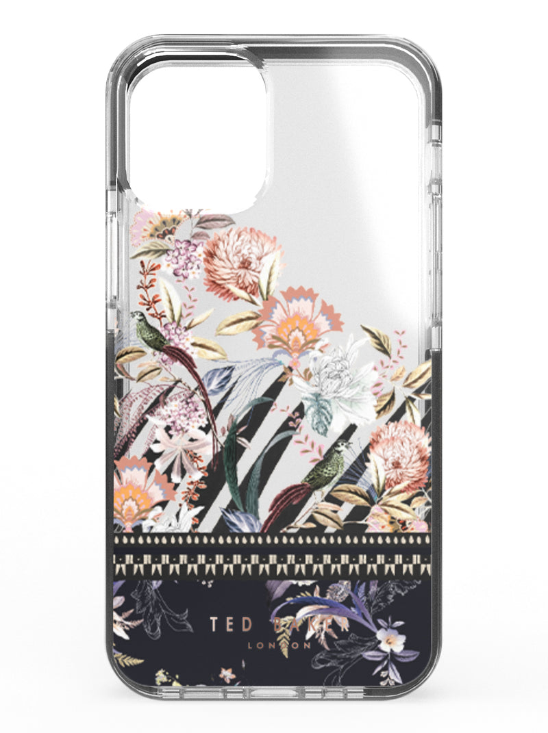 Ted Baker Decadence Anti-Shock Case for iPhone 12 Pro - Clear