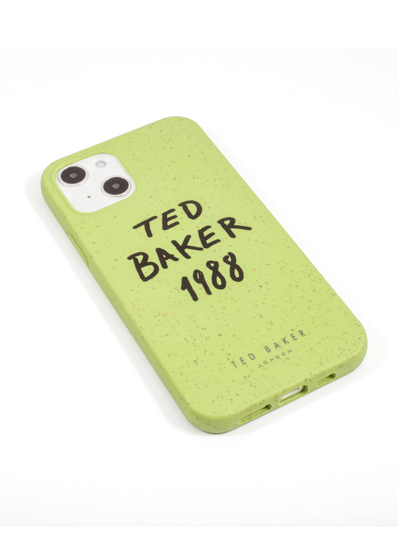 Ted Baker CHRRGE Bioplastic Case for iPhone 13 - 1988 Green