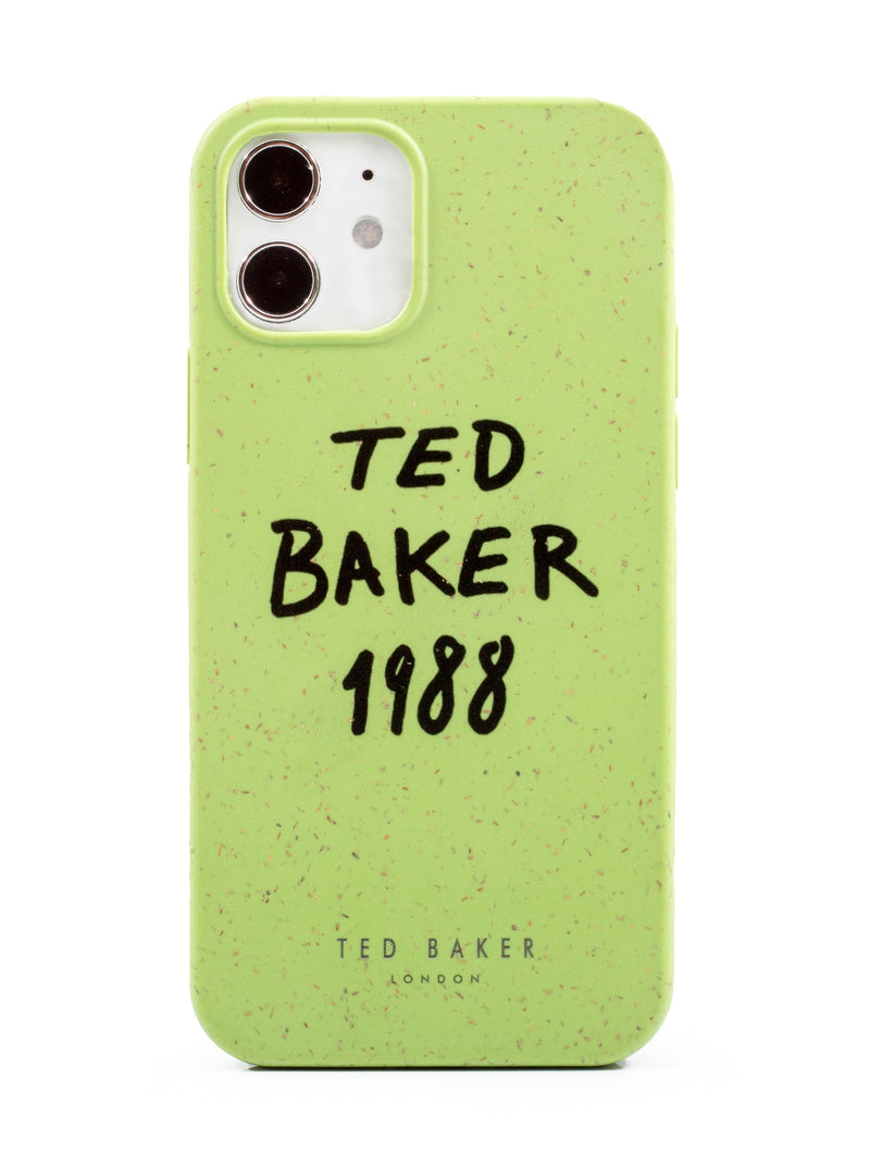 Ted Baker CAABLE Biodegradable Case for iPhone 12 - 1988 Green