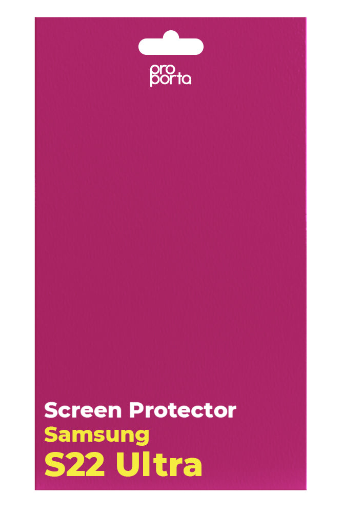 Samsung Galaxy S22 Ultra Tempered Glass Screen Protector