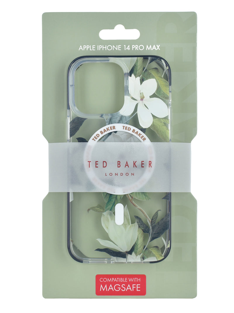 Ted Baker OPAL MagSafe Anti Shock Case for iPhone 14 Pro Max - Clear Back