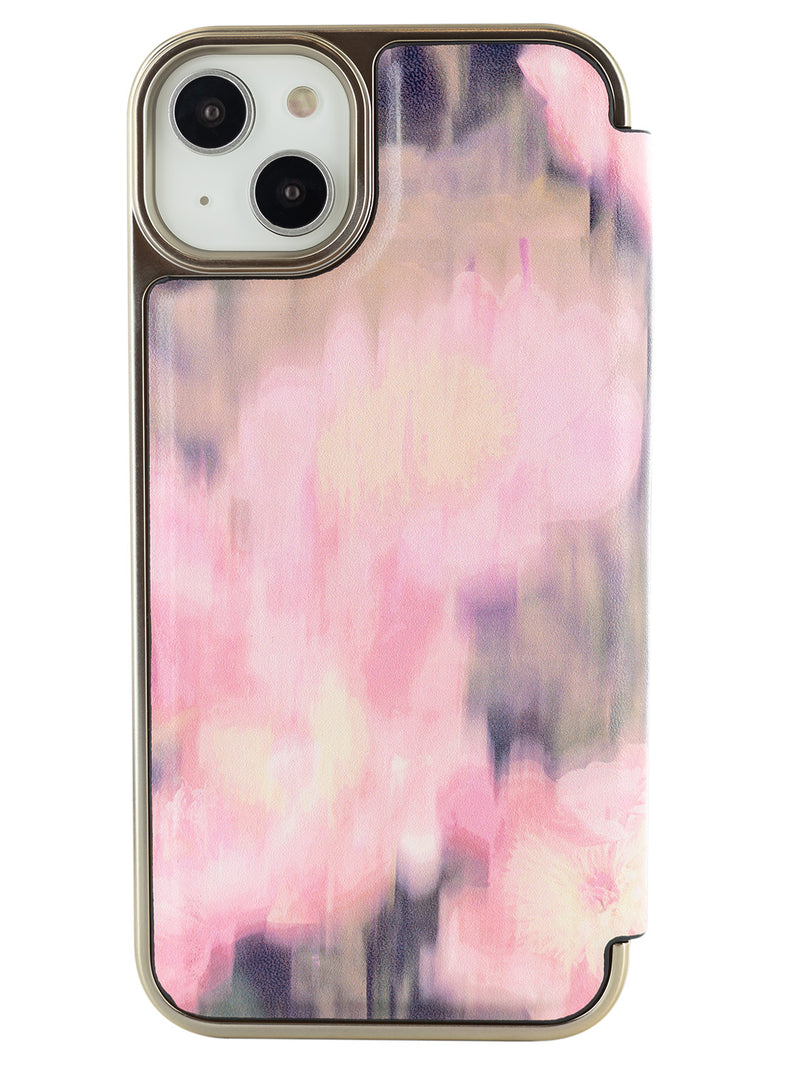 Ted Baker Mirror Case for iPhone 12 - Blur Floral