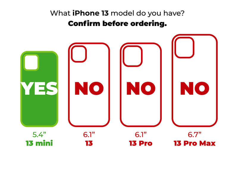 iPhone 13 Mini Magsafe Phone Case - Clear