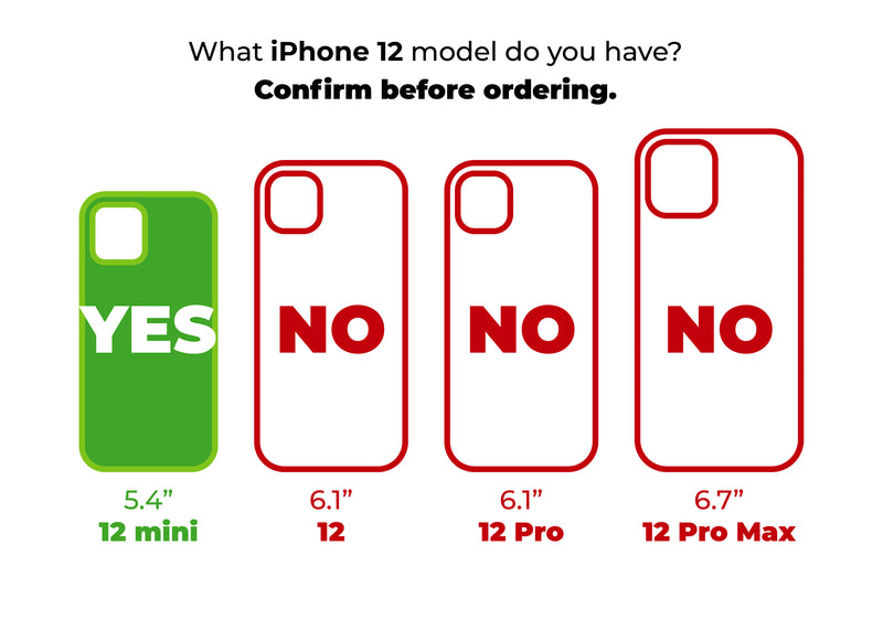 iPhone 12 Mini Magsafe Phone Case - Clear