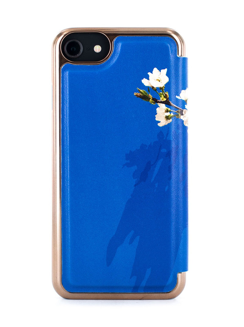 Back image of the Ted Baker Apple iPhone 8 / 7 / 6S phone case in Blue