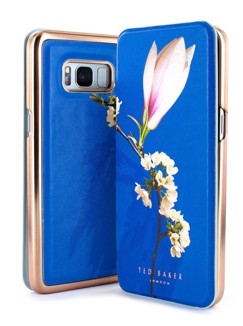 Inside image of the Ted Baker Samsung Galaxy S8 phone case in Blue